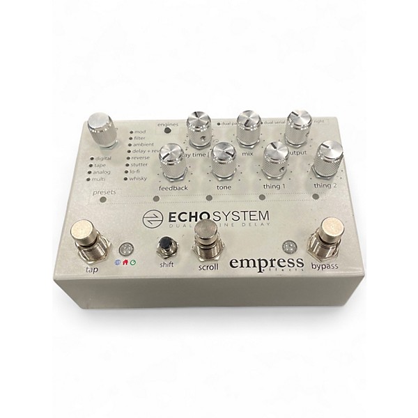 Used Empress Effects ECHOSYSTEM Effect Pedal