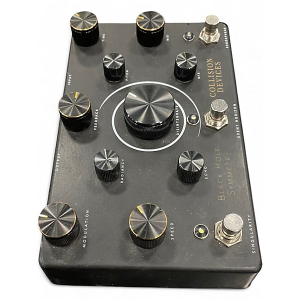 Used Collision Devices BLACK HOLE SYMEMETRY Effect Pedal