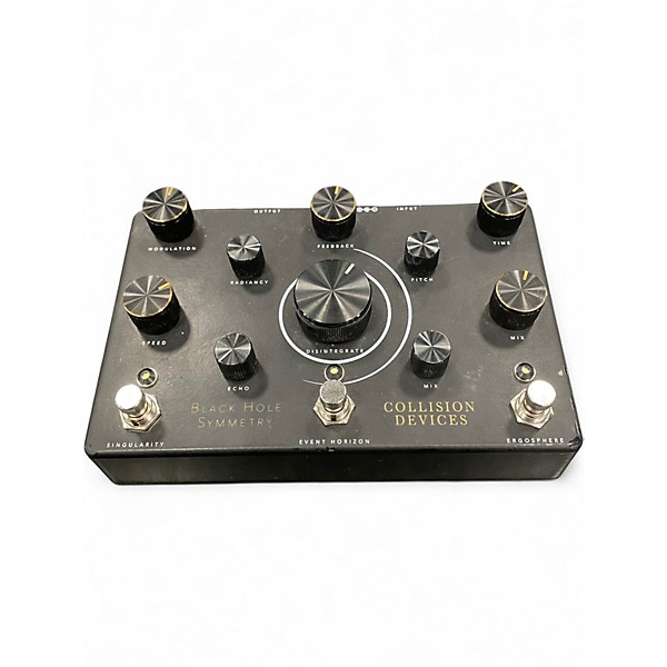 Used Collision Devices BLACK HOLE SYMEMETRY Effect Pedal