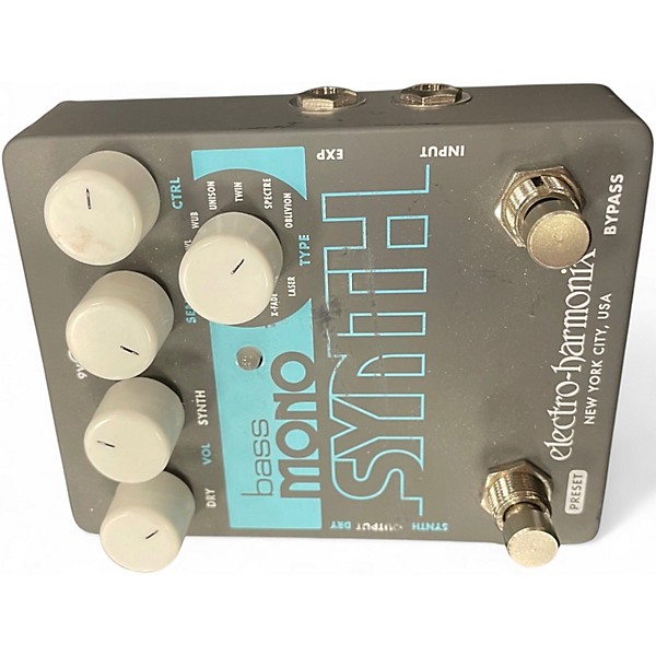 Used Electro-Harmonix Bass Mono Synth Bass Bass Effect Pedal