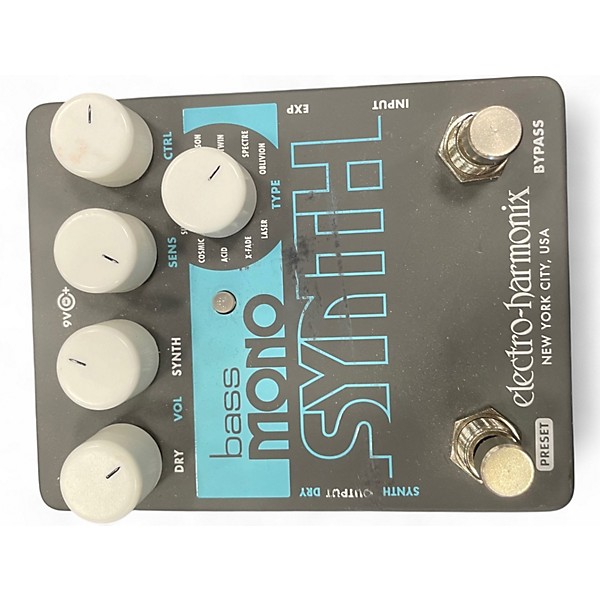 Used Electro-Harmonix Bass Mono Synth Bass Bass Effect Pedal