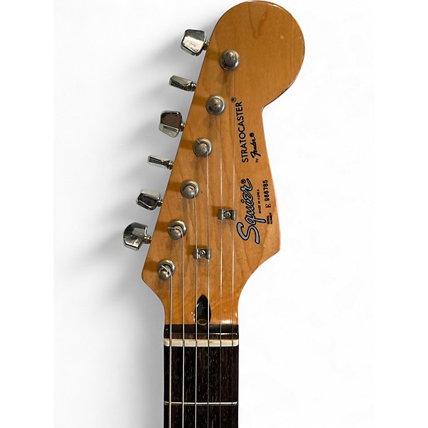 Used Squier E SERIES STRATOCASTER Ocean Turquoise Solid Body Electric Guitar