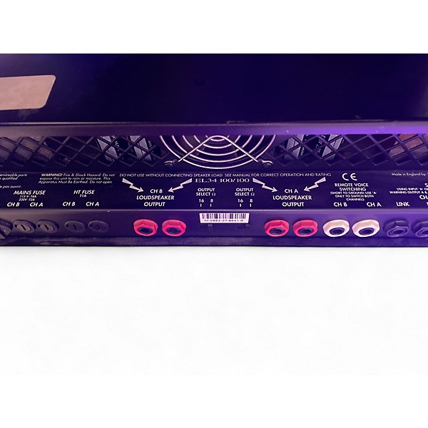 Used Marshall EL34 100 x100 Guitar Power Amp