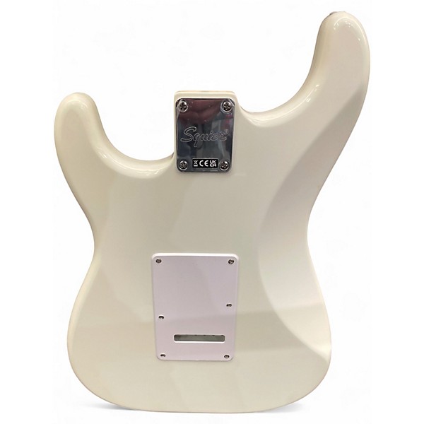 Used Squier Affinity Stratocaster Olympic White Solid Body Electric Guitar