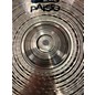Used Paiste 18in Alpha Medium Crash Brilliant Cymbal