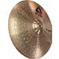 Used Paiste 18in Alpha Medium Crash Brilliant Cymbal