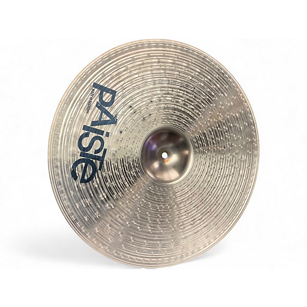Used Paiste 18in Alpha Medium Crash Brilliant Cymbal