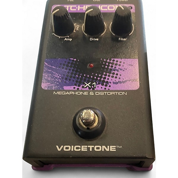 Used TC Helicon VoiceTone Single X1 Vocal Processor