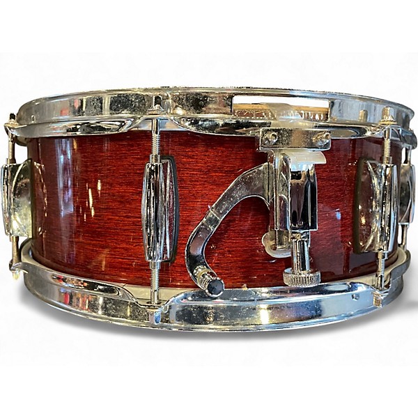Used Gretsch Drums 14X5 Catalina Snare Red Drum