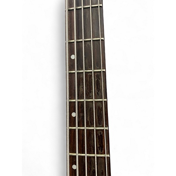 Used Schecter Guitar Research Stiletto Studio 5 String Satin Honey Electric Bass Guitar