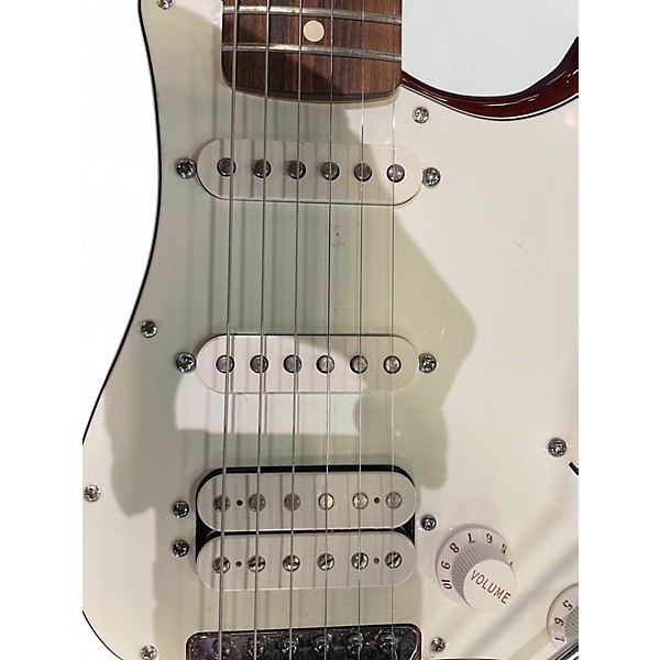 Used 2014 Fender Standard Stratocaster HSS Plus Top Sienna Sunburst Solid Body Electric Guitar