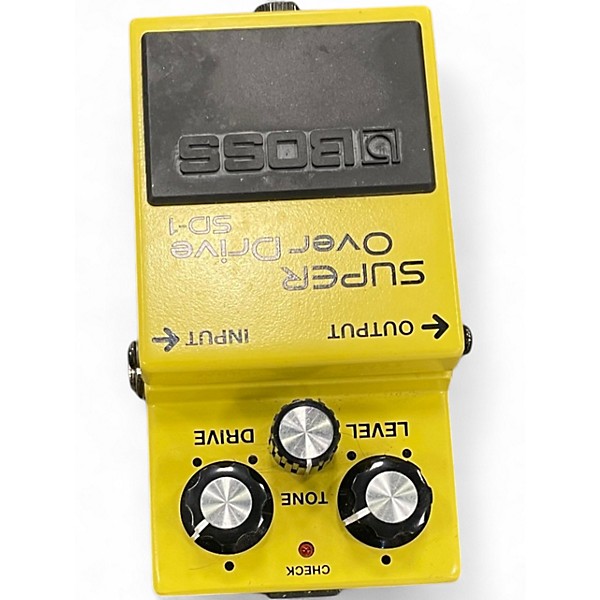 Used BOSS SD1 Super Overdrive Effect Pedal