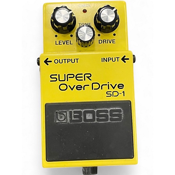 Used BOSS SD1 Super Overdrive Effect Pedal