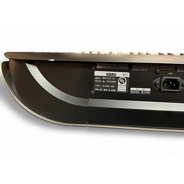 Used KORG Nautilus 73 Keyboard Workstation