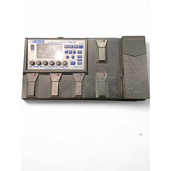 Used BOSS ME33 Effect Processor