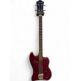 Used DeArmond jetstar special Red Electric Bass Guitar