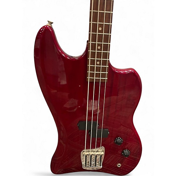 Used DeArmond jetstar special Red Electric Bass Guitar