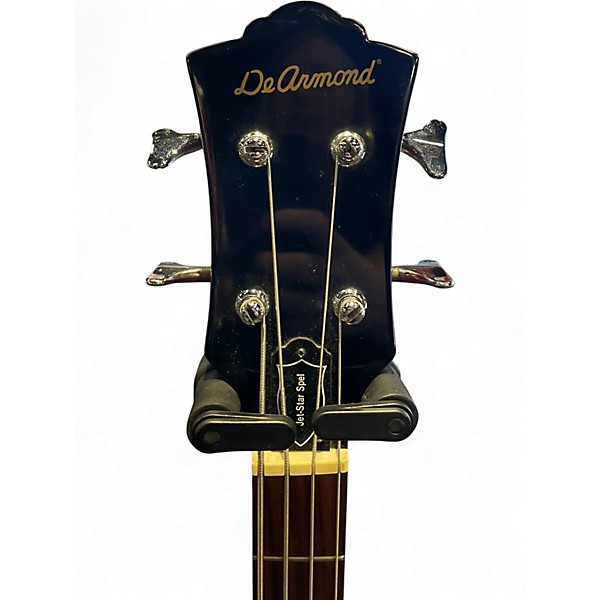 Used DeArmond jetstar special Red Electric Bass Guitar