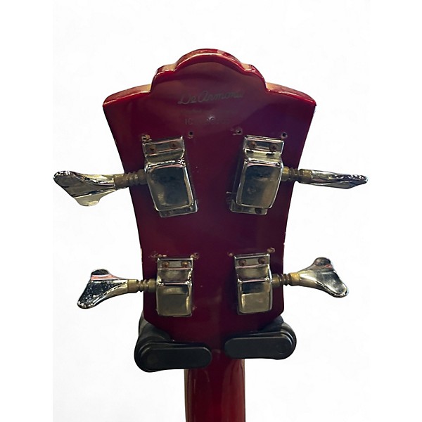 Used DeArmond jetstar special Red Electric Bass Guitar