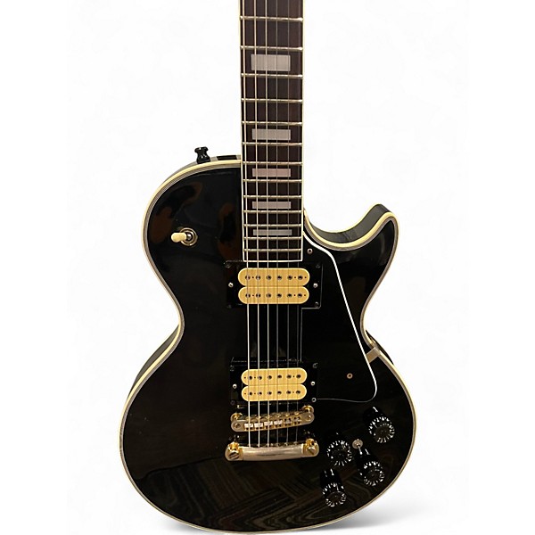 Used Ibanez LP Custom black Solid Body Electric Guitar