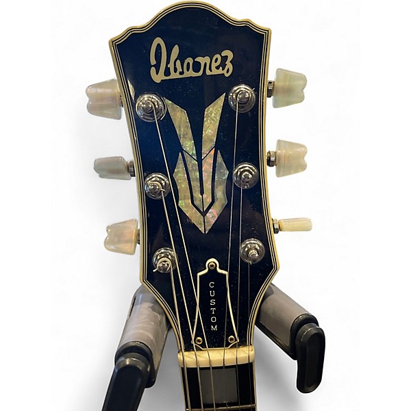 Used Ibanez LP Custom black Solid Body Electric Guitar