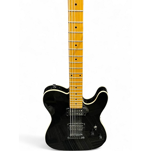 Used Schecter Guitar Research PT Black Solid Body Electric Guitar