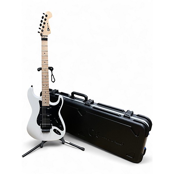 Used 2022 Charvel Custom Shop So Cal HSS Maple Snowblind Solid Body Electric Guitar