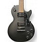 Used Epiphone Gothic Les Paul Studio Black Solid Body Electric Guitar