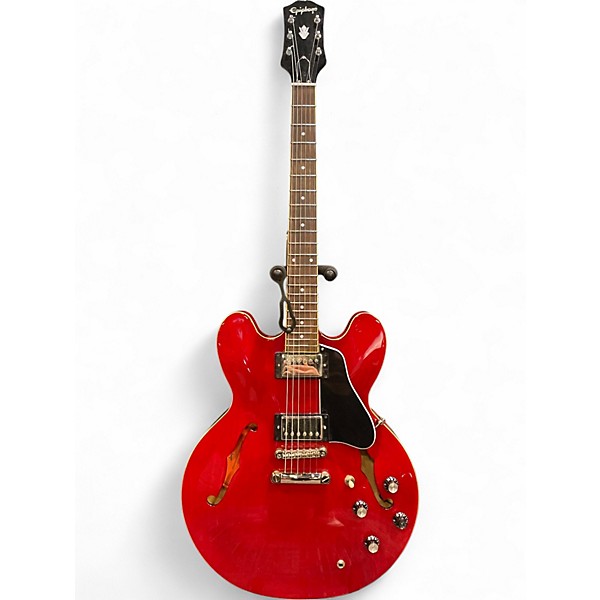 Used Epiphone ES335 Cherry Hollow Body Electric Guitar