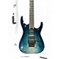 Used Jackson SLA3Q Trans Blue Solid Body Electric Guitar