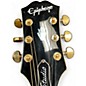 Used Epiphone J200EC EBONY BURST Acoustic Guitar