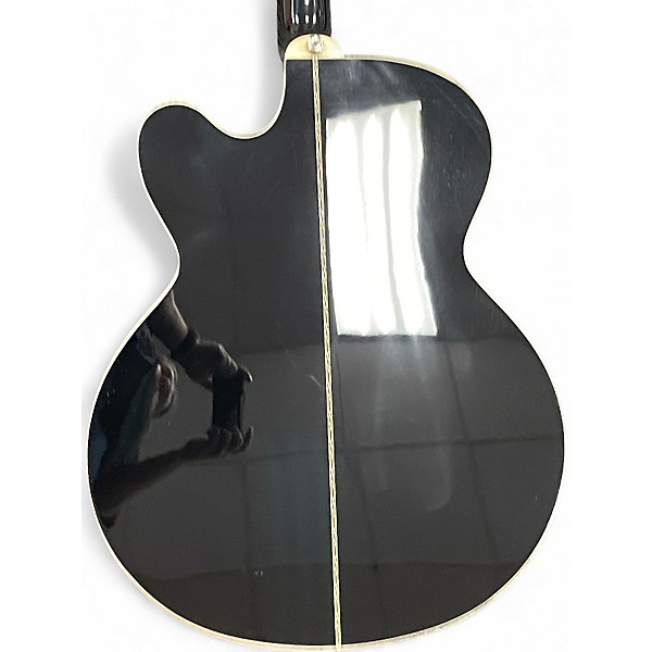 Used Epiphone J200EC EBONY BURST Acoustic Guitar