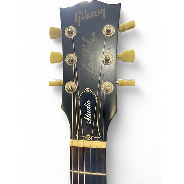 Used Gibson Les Paul Studio Worn Brown Solid Body Electric Guitar