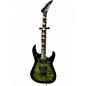 Used Jackson JS32TQ Dinky Transparent Green Burst Solid Body Electric Guitar thumbnail