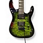 Used Jackson JS32TQ Dinky Transparent Green Burst Solid Body Electric Guitar