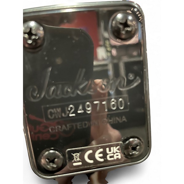 Used Jackson JS32TQ Dinky Transparent Green Burst Solid Body Electric Guitar