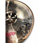 Used Paiste 14in Signature Heavy Hi Hat Pair Cymbal