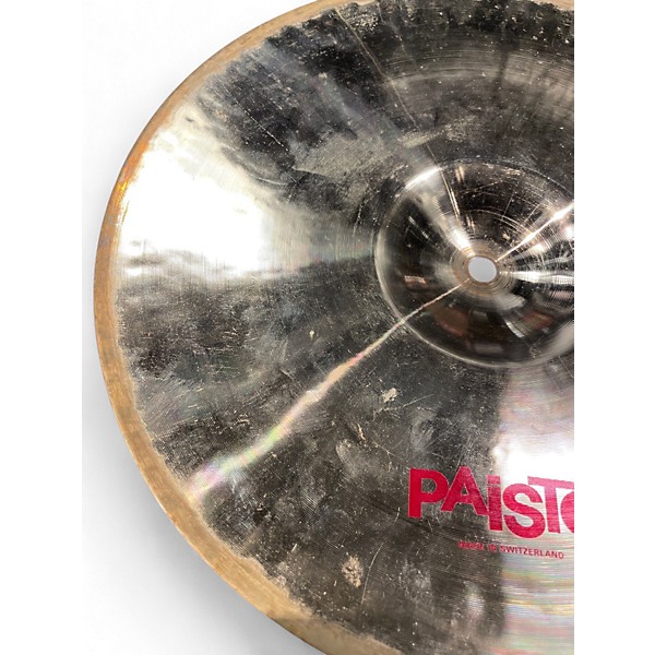 Used Paiste 14in Signature Heavy Hi Hat Pair Cymbal