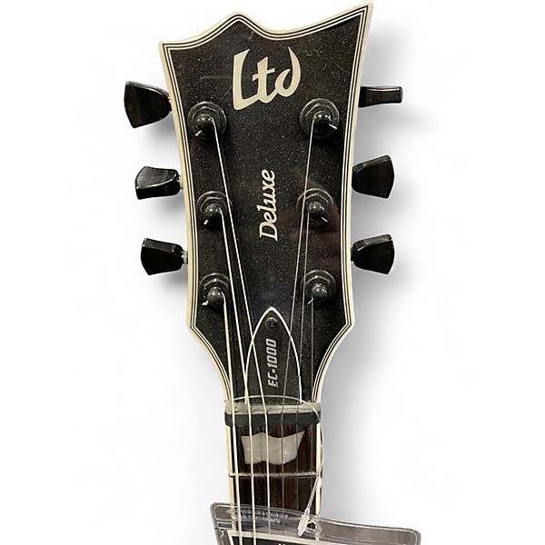 Used ESP LTD EC1000 Black Solid Body Electric Guitar