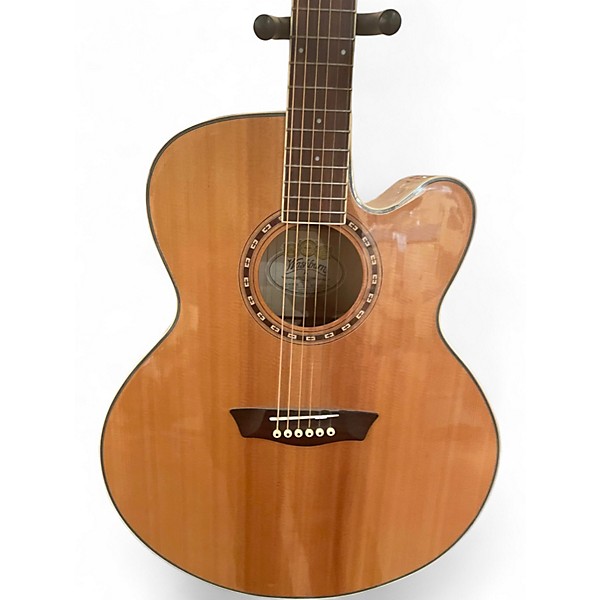 Used Washburn WJ40SCE Natural Acoustic Guitar