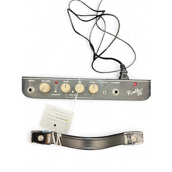 Used Fender Rumble 25 25W 1x8 Bass Combo Amp