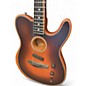 Used Fender American Acoustasonic Telecaster Bourbon Burst Acoustic Electric Guitar thumbnail