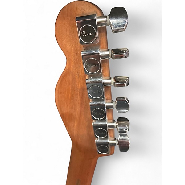 Used Fender American Acoustasonic Telecaster Bourbon Burst Acoustic Electric Guitar