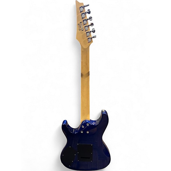 Used 2008 Ibanez N427 Blue Sapphire Solid Body Electric Guitar