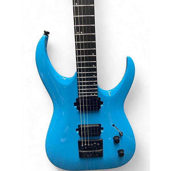 Used Jackson Pro Series Misha Mansoor Signature Juggernaut ET6 Riviera Blue Solid Body Electric Guitar