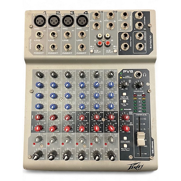 Used Peavey PV8 Powered Mixer