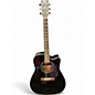 Used Yamaha FX335 Black Acoustic Electric Guitar thumbnail