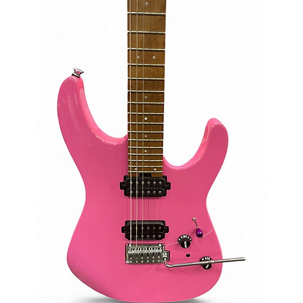 Used Charvel PM DK24 HH 2PT PIINK Solid Body Electric Guitar