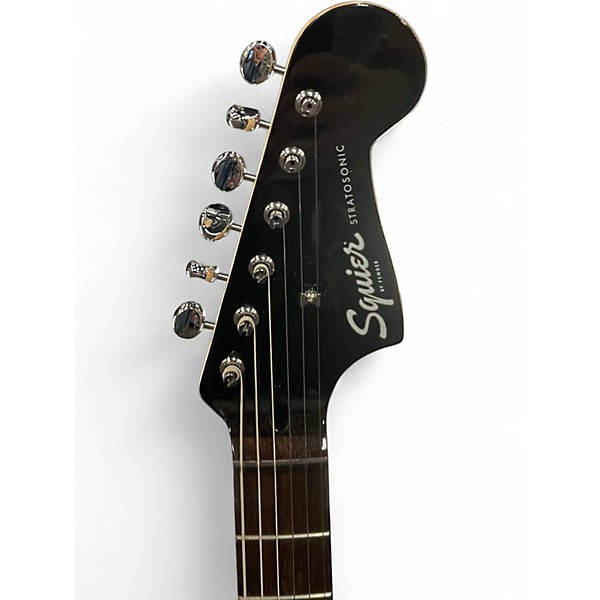 Used Squier STRATOSONIC RED Solid Body Electric Guitar