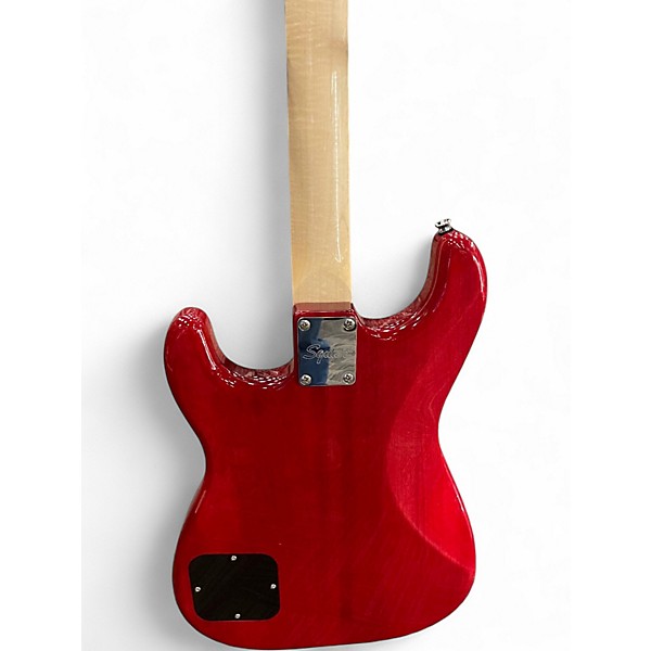 Used Squier STRATOSONIC RED Solid Body Electric Guitar